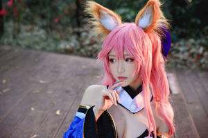 [COS Welfare] Długie Nogi Coser Qingqingzi Js - Town Magic Song Ye Ying + Tamamo Front