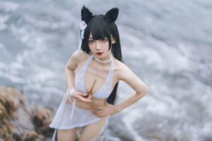 [Фото интернет-знаменитости COSER] Аниме-блогер Feng Jiangjiang v - Atago Swimsuit