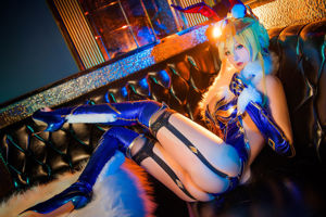 [Net Red COSER] coser มูลค่าสูง Nian Nian_D - White Gun Bunny Girl