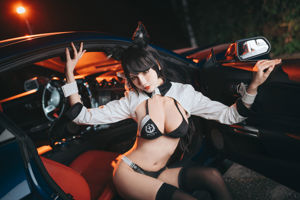 [Cosplay Photo] Blogger anime Rana - Atago Racing