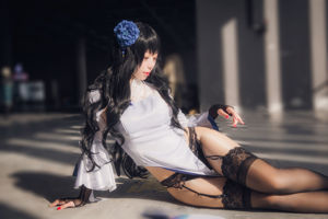 [Photo de cosplay] Blogueur d'anime Money Leng Leng-95 style jade exquise-noire muette