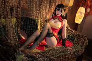 [Net Red COSER Photo] Xiyuan Temple Nange Photo - Dafeng Cheongsam