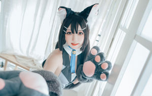 [COS Welfare] Weibo gadis cantik Lan Xiaoyi KiKi - gadis kucing