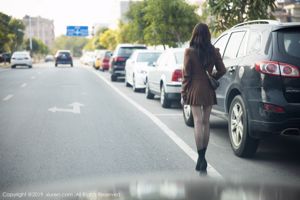 Zhou Yuxi Sandy "Sexy Real Car Shoot onder de scène van het verhaal" [Hideto XIUREN] No.1869