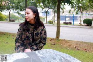 Weiwei "Camouflage Girl Outdoor Schweinefleischfetzen" [Nasi Photography] NO.095