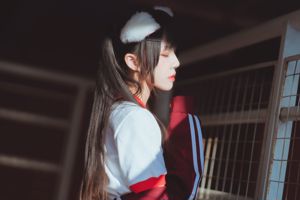 桜桃喵《紅色體操服》 [COSPLAY美女]