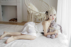 [Meow Candy Movie] VOL.228 Noodle Fairy Dome Girl Vestido blanco