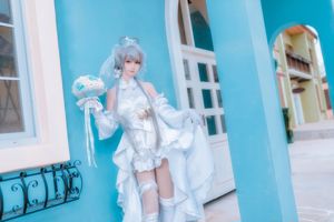 [美女Coser] yui金鱼 《洛天依婚纱》