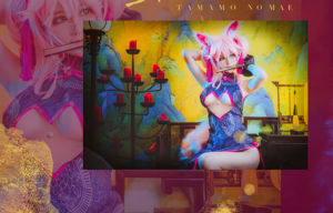 [Photo de cosplay] Mignon animal de compagnie blogueur yui poisson rouge - cheongsam Tamamo avant