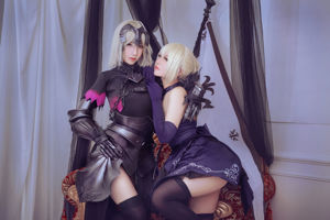 [Ảnh COSER màu đỏ ròng] Banbanzi & Soso Sophia - Hei Zhen 1