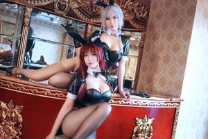 Demi-moitié et Sophia "Oriental Gensokyo Bunny Girl"