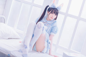 [COS Welfare] Weibo Girl Paper Cream Moon Shimo - Robe de femme de chambre