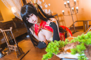 [COS Welfare] Weibo Girl Momoko Kwai Kui - Cheongsam de Dafeng