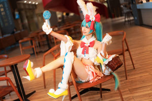 [Net Red COSER Photo] Anime blogger Kitaro_ Kitaro - Hatsune Bunny Girl