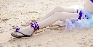 [COS Welfare] Cosplay Hina Jiao - Maillot de bain Cheshire Cat