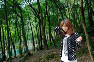 Buah dewi Taiwan MM "New Mountain Dream Lake Outside Shooting"