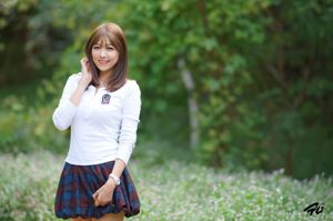 Li Renhui "Outdoor Small Fresh Mini Skirt Series" reeks foto's